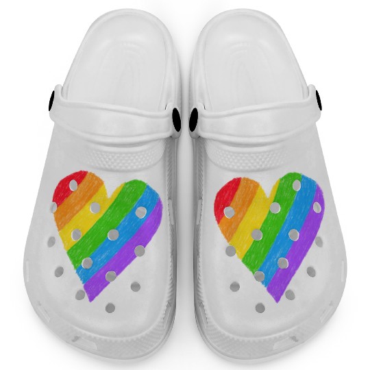 LGBT Pride be yourself Clogs