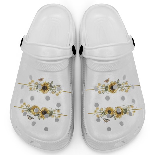 Sunflower Mama Gardener Mother Flower Lover Clogs
