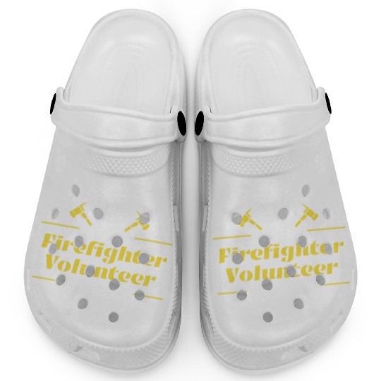 Firefighter Volunteer Pride and Honor Clogs