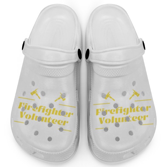 Firefighter Volunteer Pride and Honor Clogs