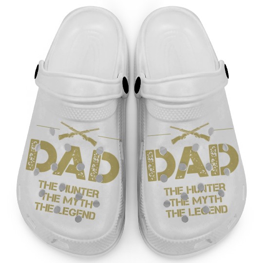 Dad the hunter the myth the legend Clogs