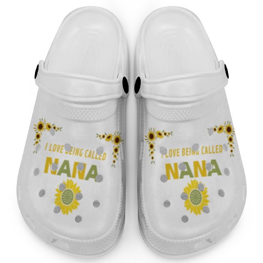 i love being called nana Clogs