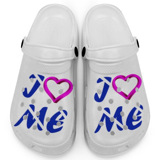 love / i love me / fall in love Clogs