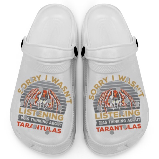 I Was Thinking About Tarantulas Spider Whisperer Clogs