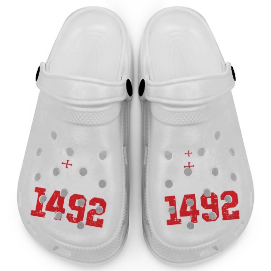 Anti Columbus Day Clogs