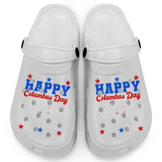 Columbus Day Italian Pride Clogs