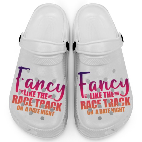 Fancy Like The Race Track On A Date Night 3 Clogs