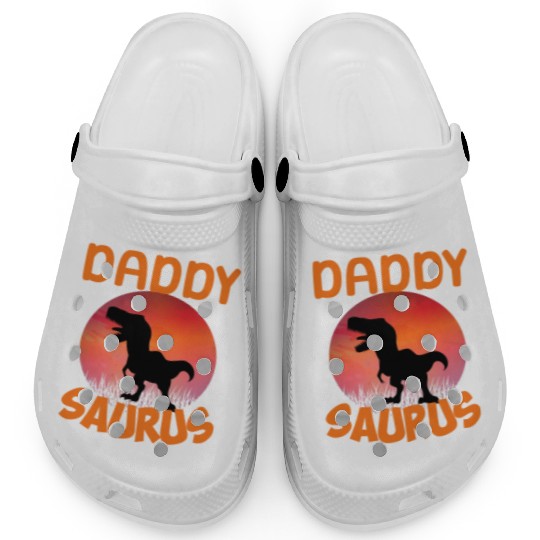 Daddysaurus Papasaurus Clogs