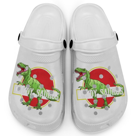 Daddysaurus Papasaurus Clogs