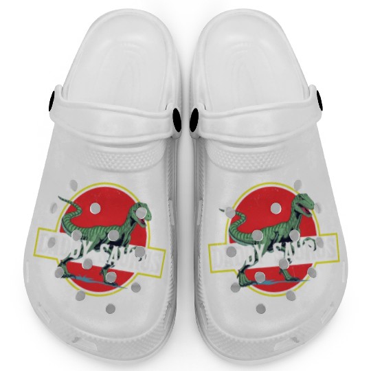 Daddysaurus Papasaurus Clogs