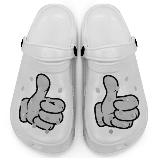 Comic bubble tea design Clogs