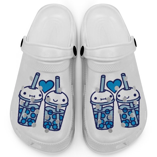 Team bubble tea faces Clogs