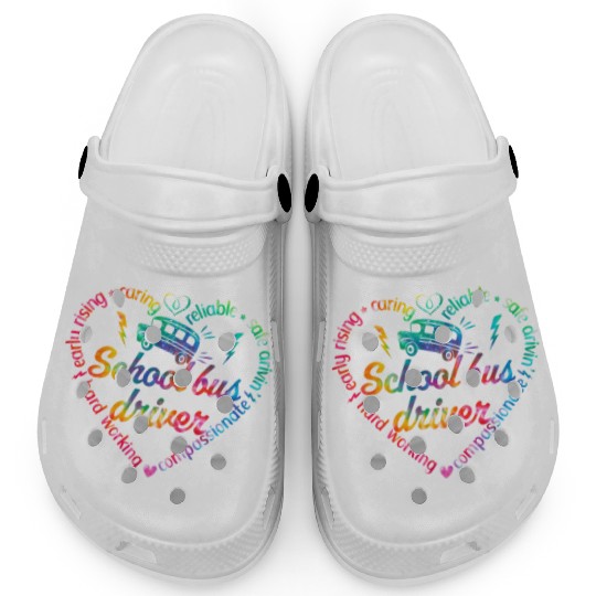 School bus driver back to school Clogs