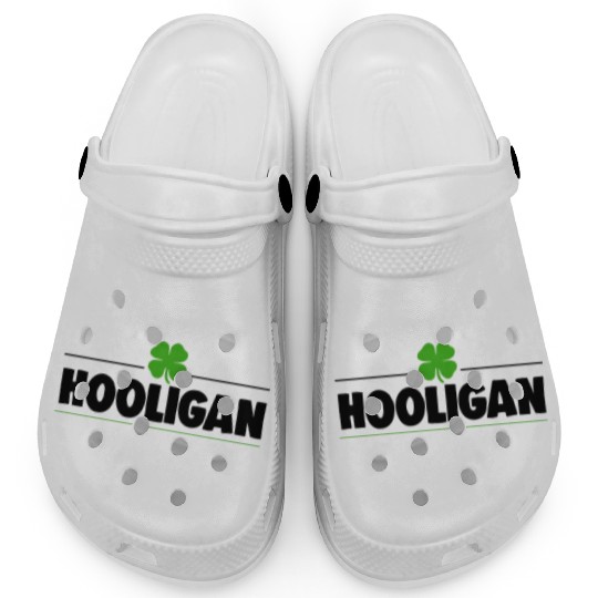 Hooligan Fun Ireland St. Patrick's Day Clogs