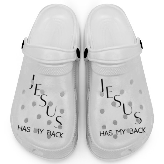 Jesus Has My Back Clogs