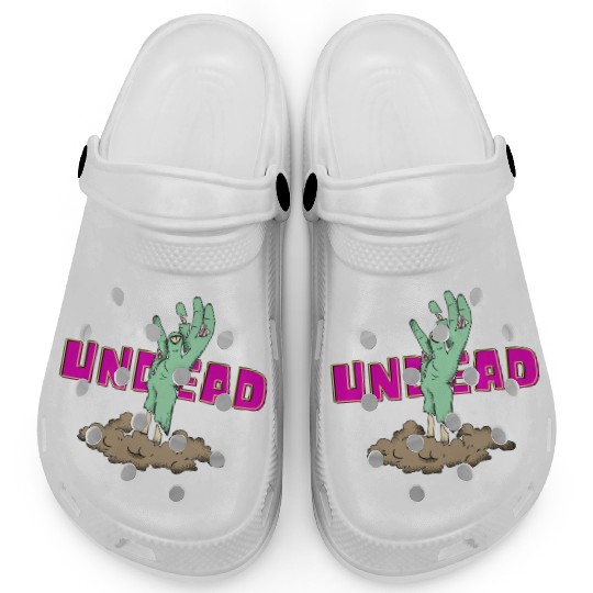 undead zombie punk Goth Horror Clogs