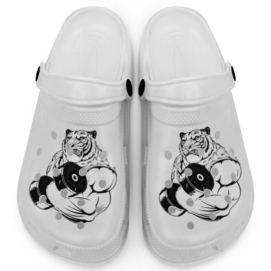 Gym ripped tiger Clogs