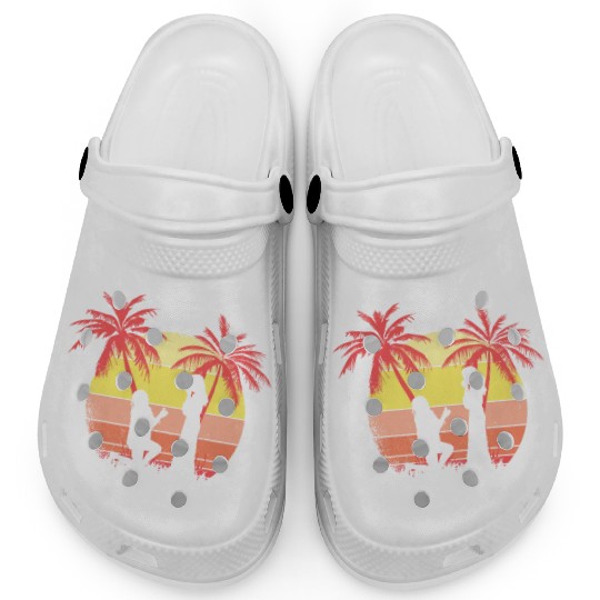 Lesbian Couple Romantic Marriage Propose Summer Clogs