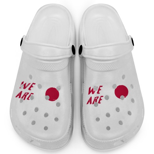 We are Japan flags Design Clogs