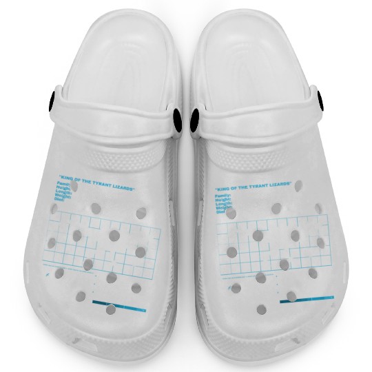 Tyrannosaurus Rex fact sheet Clogs