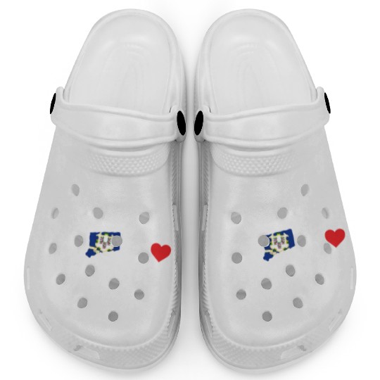 Connecticut Heartbeat Gift Clogs