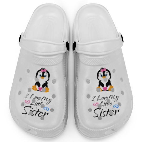 I love my little sister Pinguin Clogs