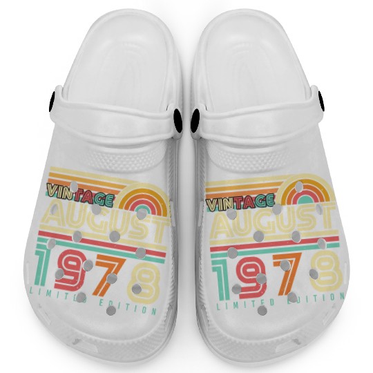 August 1978 Vintage Clogs