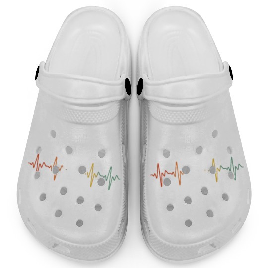 Retro Crab Heartbeat Clogs