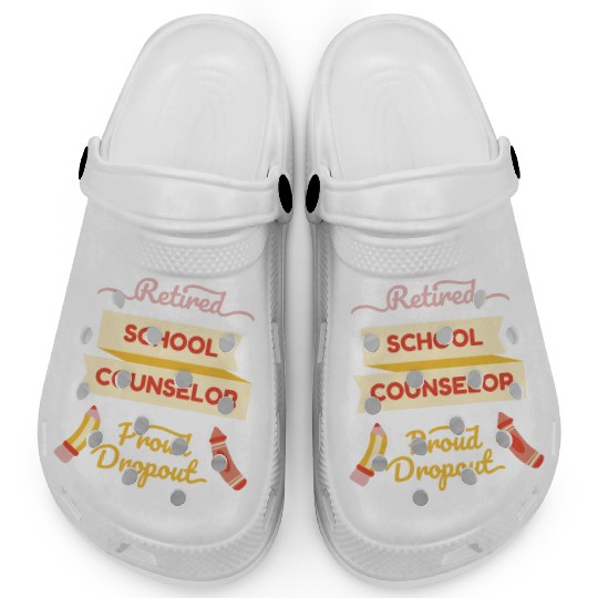 Retired school counselor proud Retired school coun Clogs