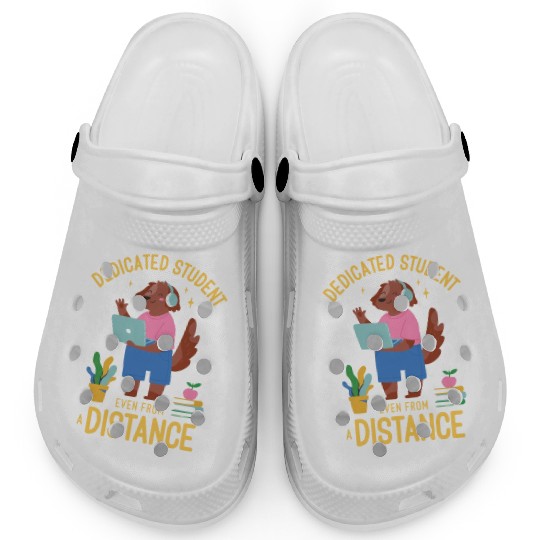 Dedicated student even from a distance Dedicated s Clogs