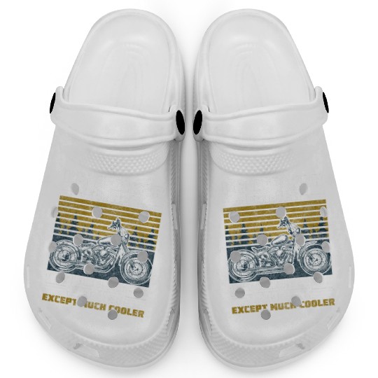 Motorbike Chopper Racing Cross Clogs