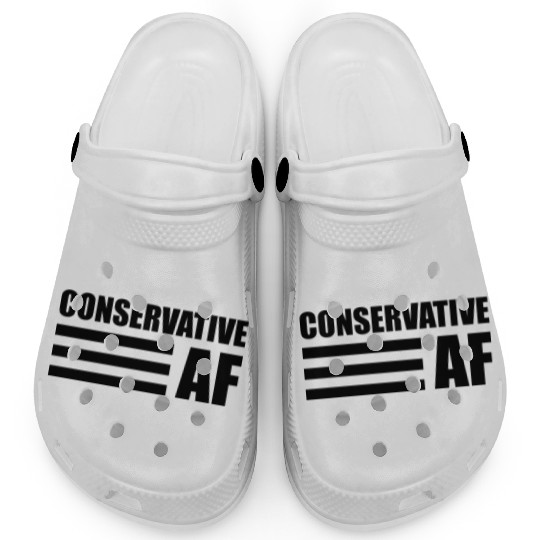 CONSERVATIVE AF Republican Support Anti Liberal Clogs