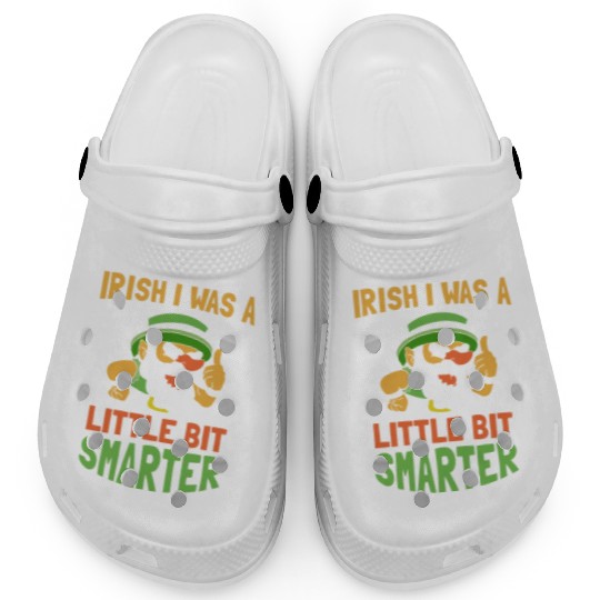 Iirish I Was A Little Bit Smarter Ireland Gaelic Clogs