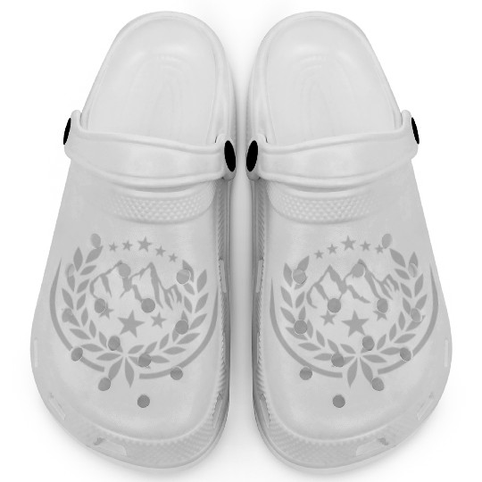 Stars laurel wreath mountains Clogs