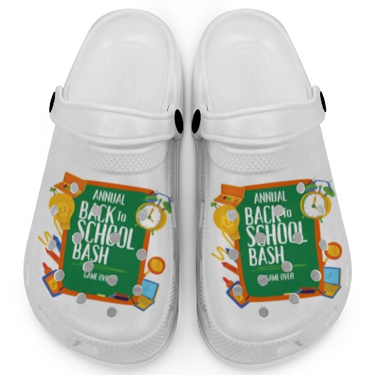 Game Over Back To School Clogs