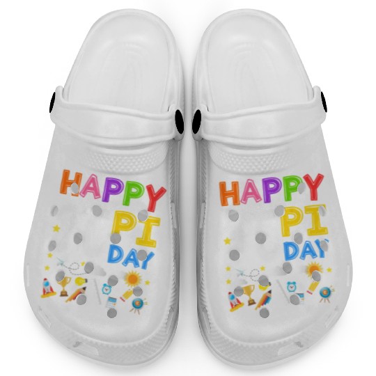 Math Geek Happy Pi Day Gift for Teacher Student Clogs