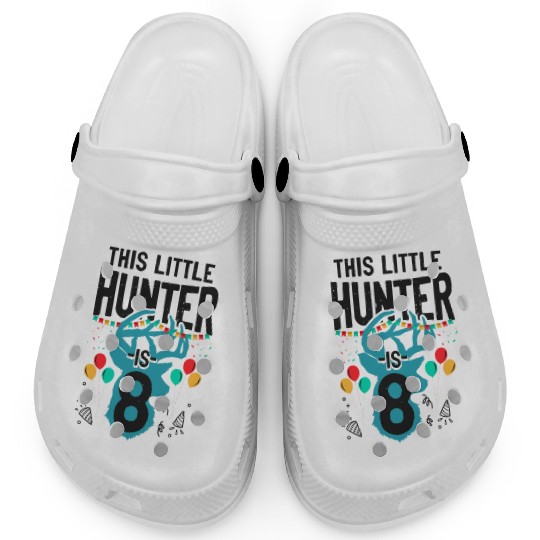 Buck Deer Hunting Hunter Kid Clogs