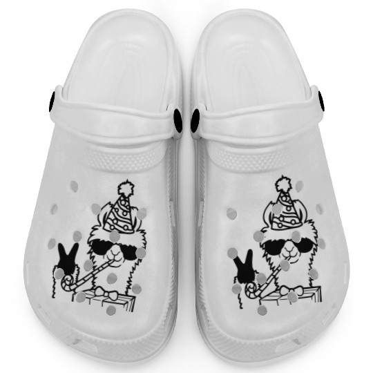 Party No Drama Llama Clogs