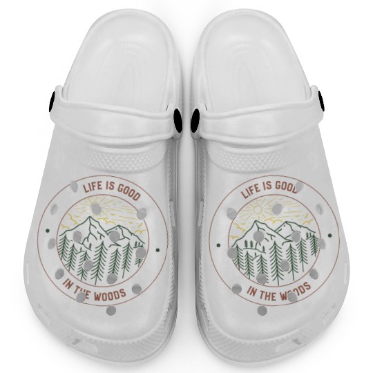 Life's Good In The Woods Clogs