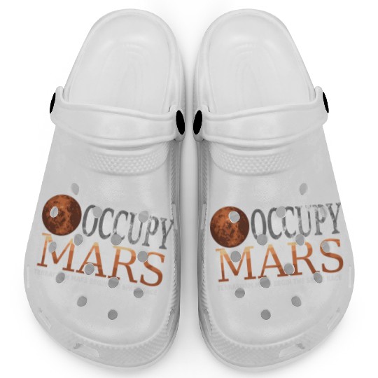 Occupy Mars Terraforming Space Race Clogs