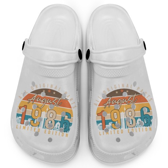 Year Of Construction 1986 In August Clogs