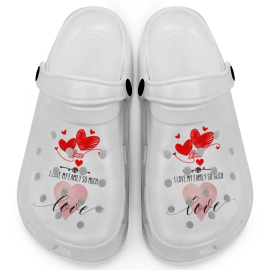 I Love My Family So Much Clogs