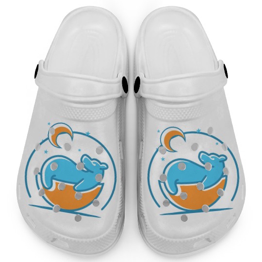 Polar Bear and Moon Clogs