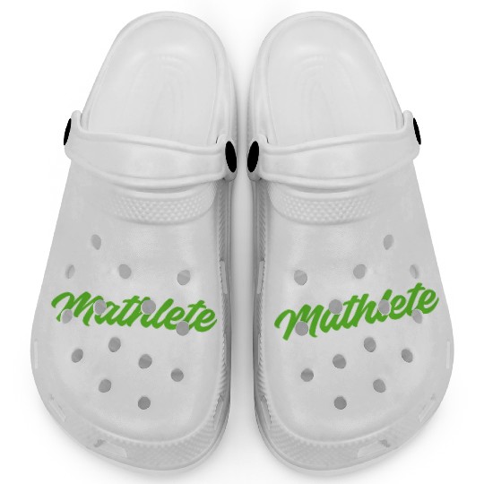 Mathlete Student Scholar Gift Clogs