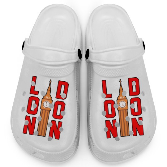 London Funny Gift Idea Clogs