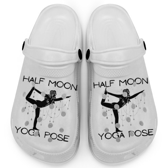 HALF MOON YOGA POSE Clogs