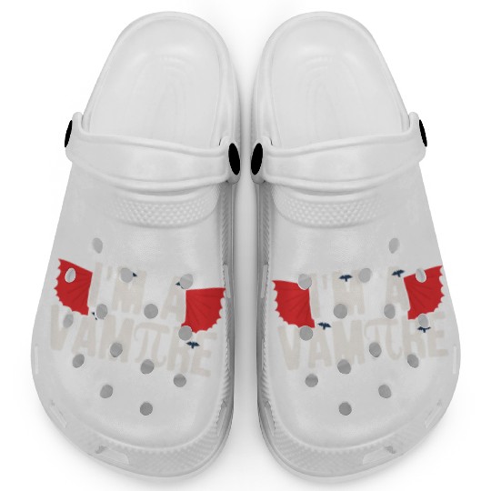 Pi Day I m A Vampire Math Teacher Student Gift Clogs