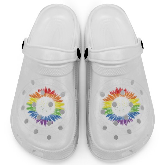 LBGT Flag Gay Pride Human Clogs