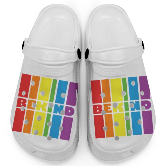 LBGT Flag Gay Pride Human Clogs
