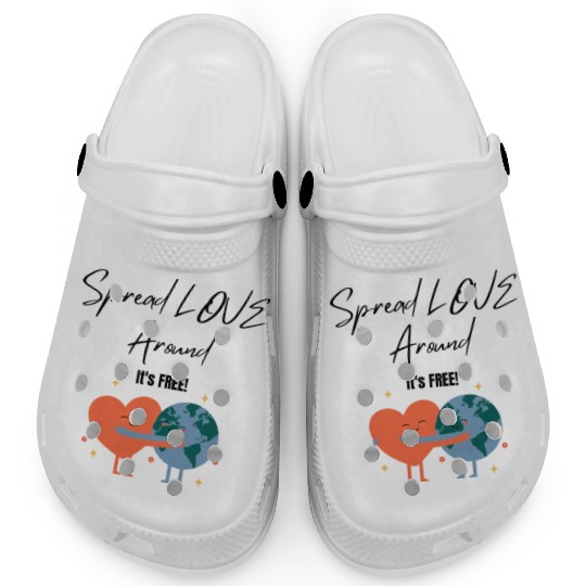 Spread Love Around Clogs